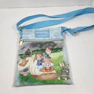 Loungefly Avatar: The Last Airbender Chibi Group Passport Crossbody Bag